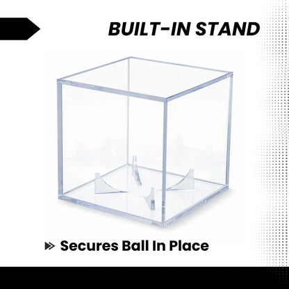 UV-Protected Baseball Display Case Holder Autograph home run game ball
