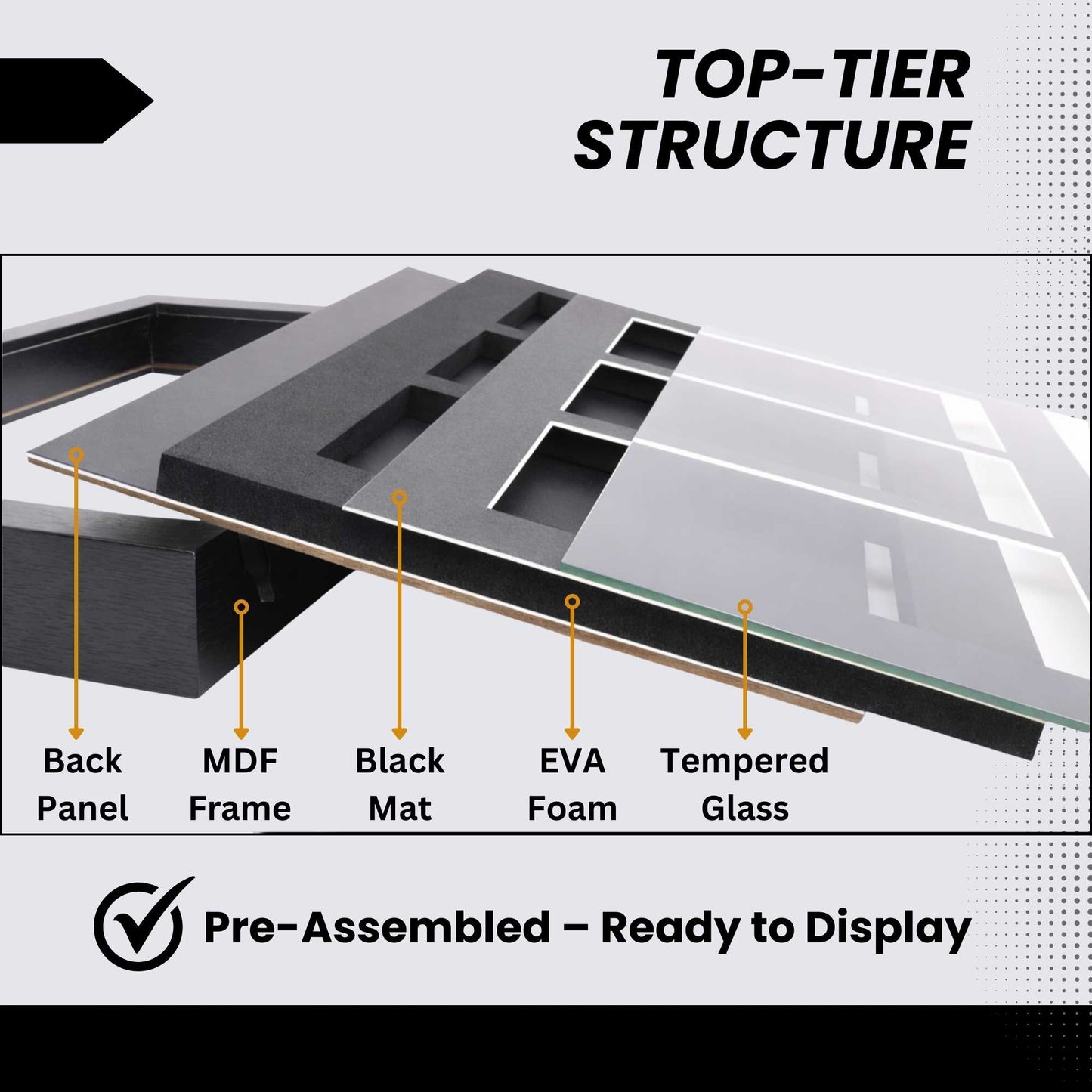 3 Frame - Slab Showcase Pro