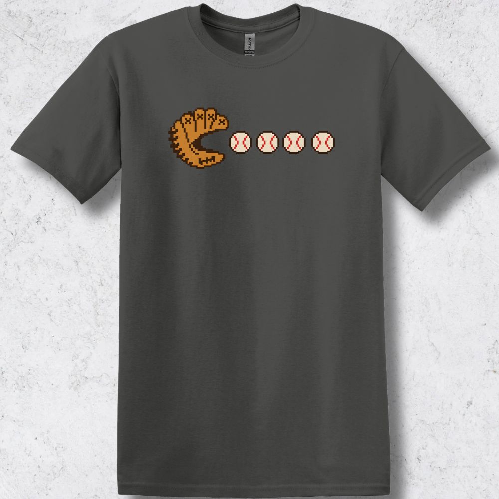 Pixel Glove Baseball T-Shirt
