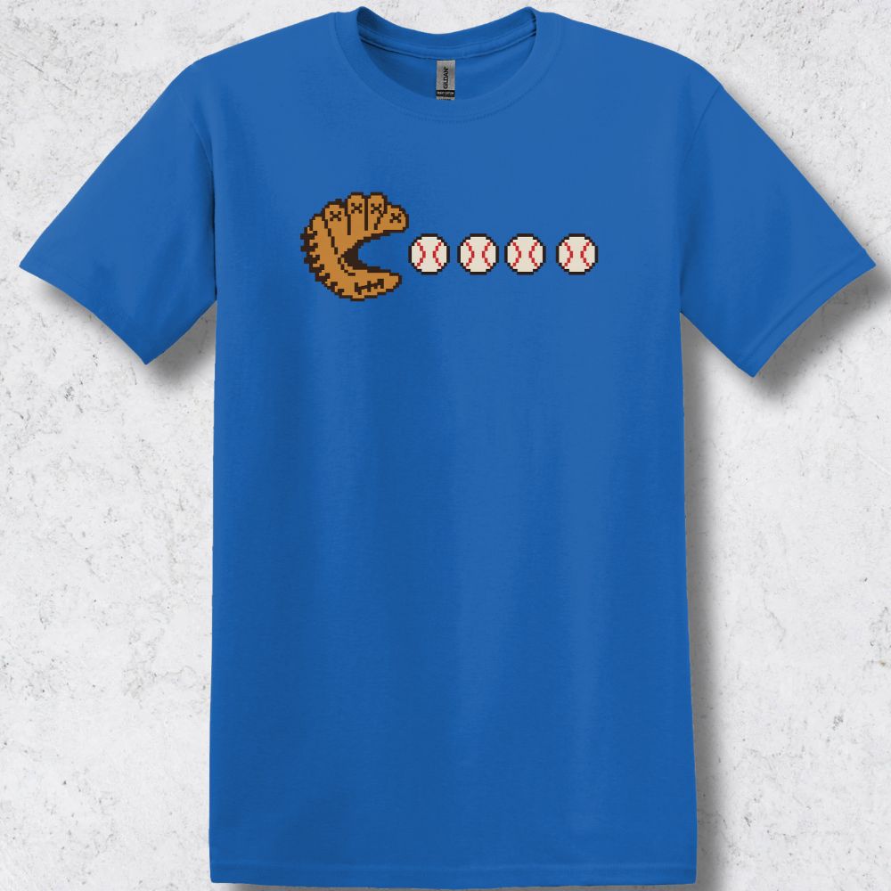 Pixel Glove Baseball T-Shirt