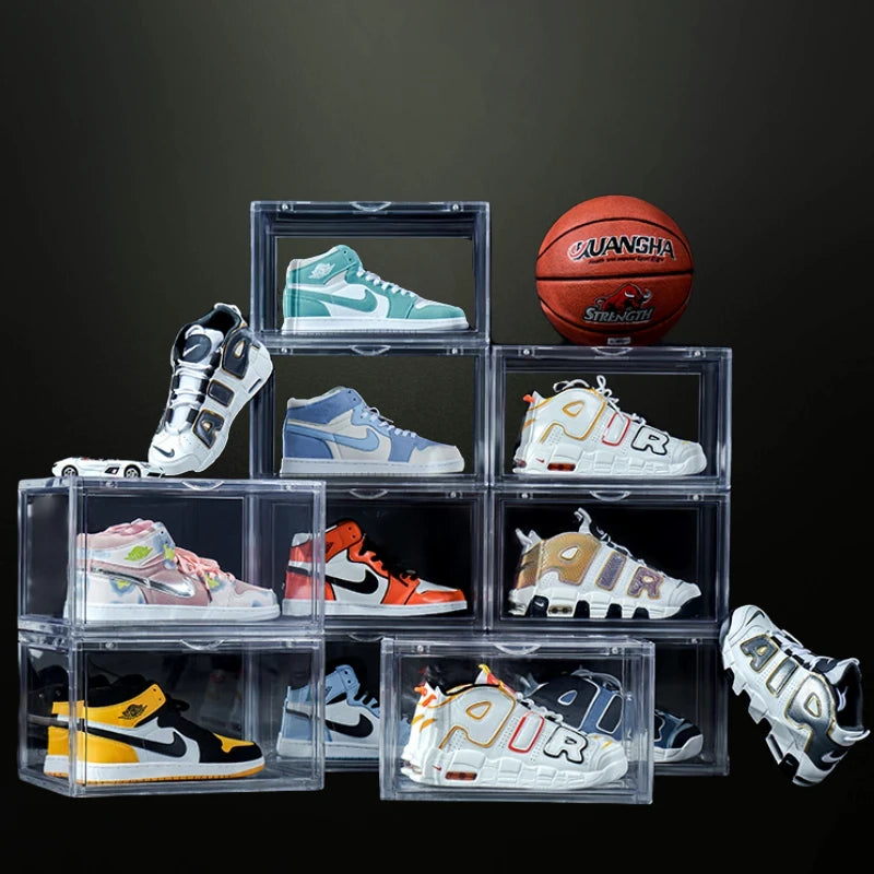 display zone sneaker display case drop side pro shoe case kicks display