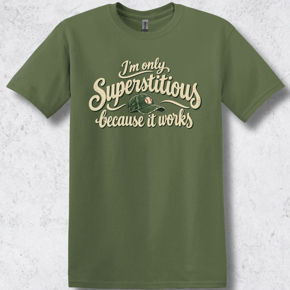 Superstitious Baseball T-Shirt