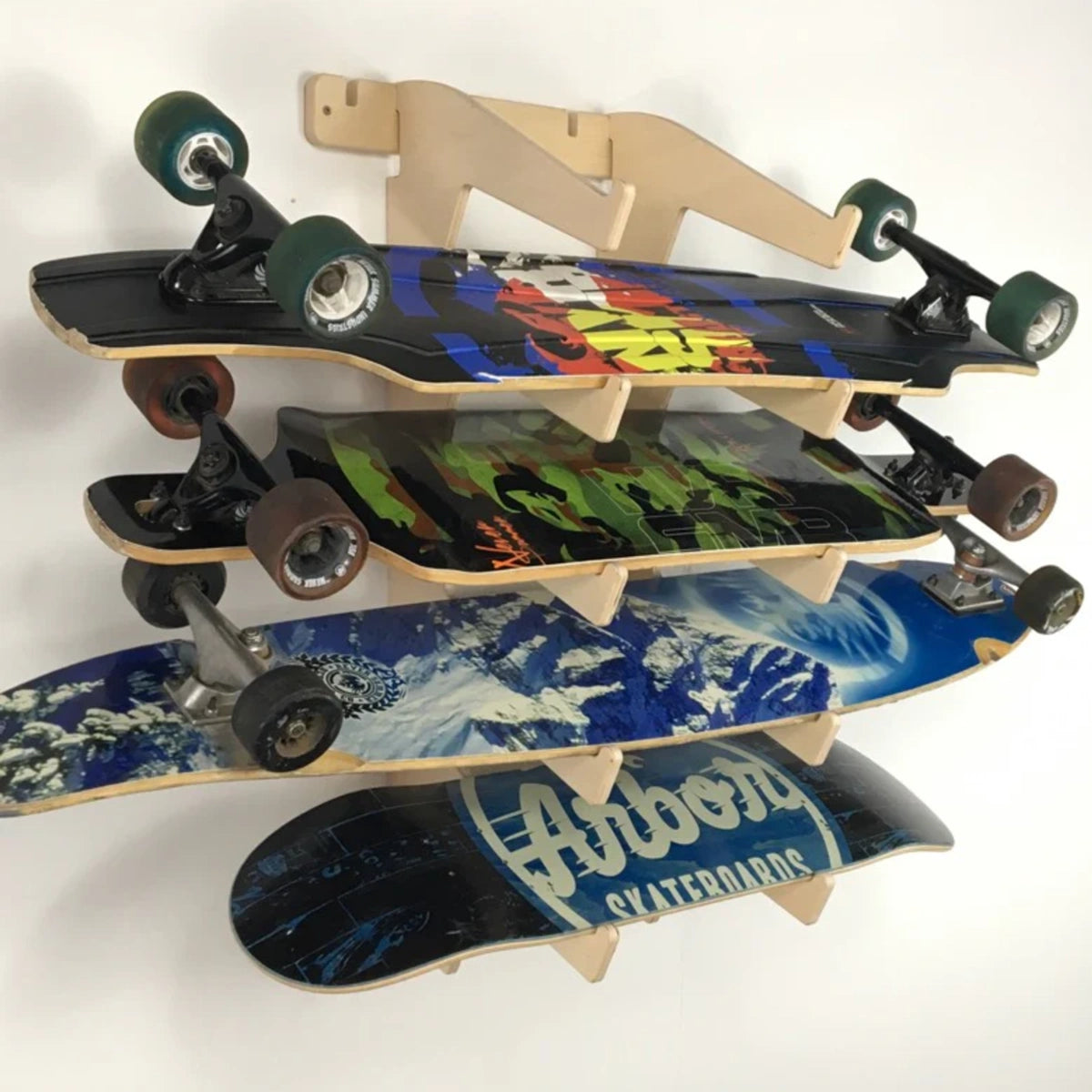 Skateboard Wall Storage Rack Display
