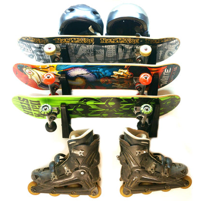 3 Levels Skateboard Storage Rack