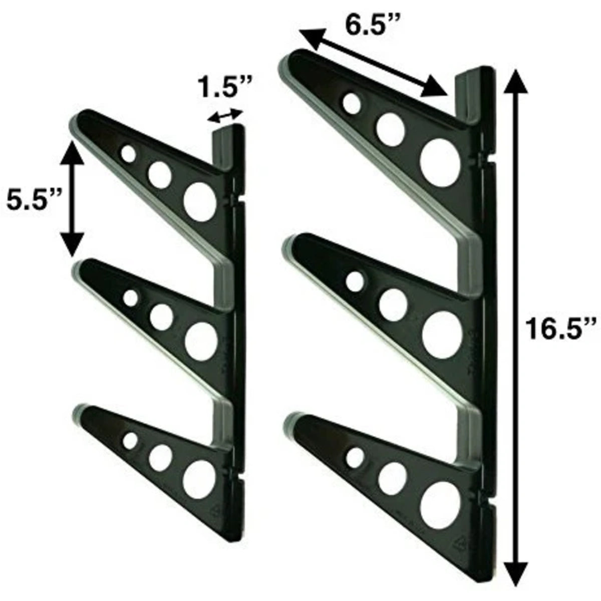 Speed Skates Racks 3-Level Skateboard Storage Rack | Wall-Mounted Gear Organizer – Display ...
