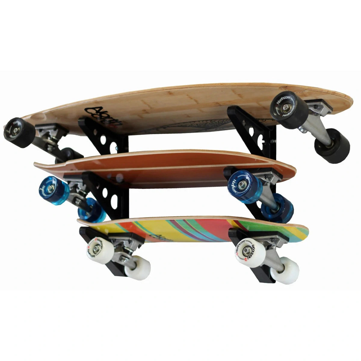 3 Levels Skateboard Storage Rack