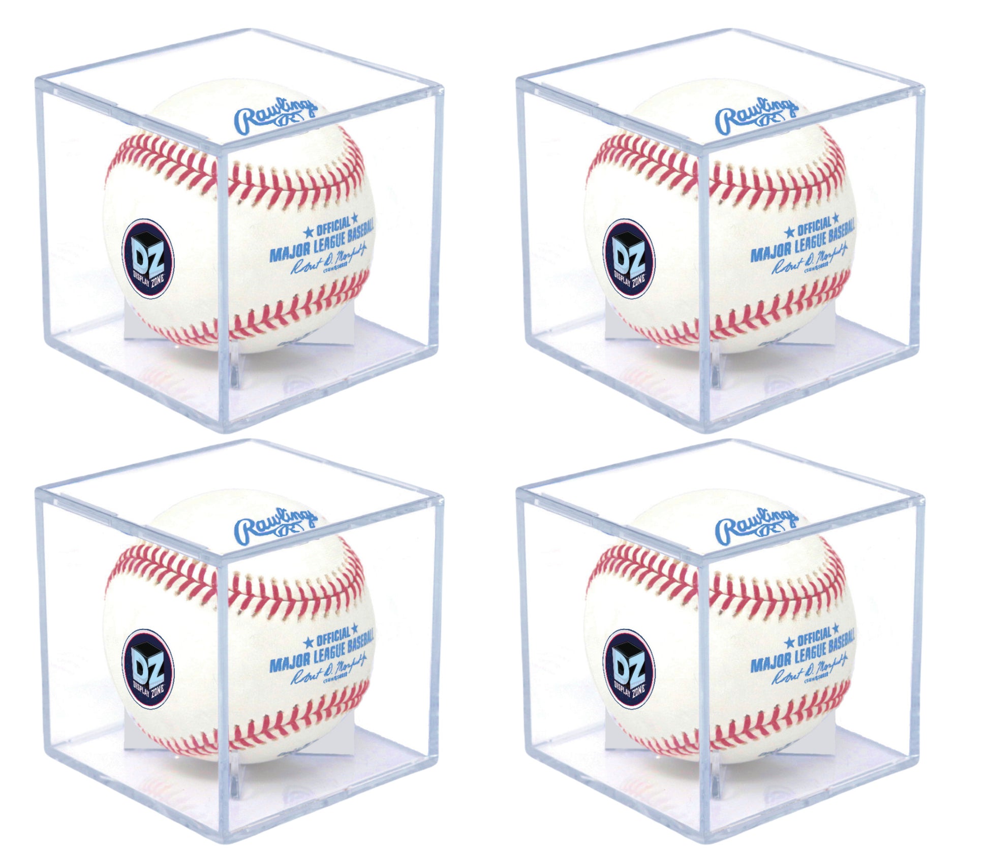 Display Zone Baseball Cube UV Protected - Display Zone