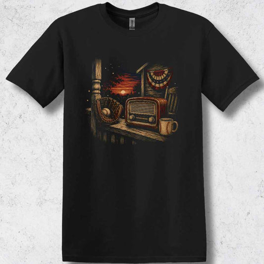 Vintage Baseball Broadcast T-Shirt
