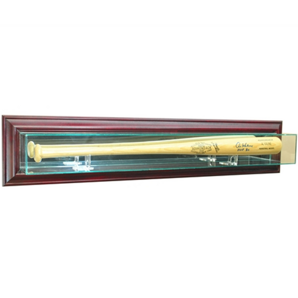 Wall Mounted Baseball Bat Display Case – Real Glass, UV Protection ...