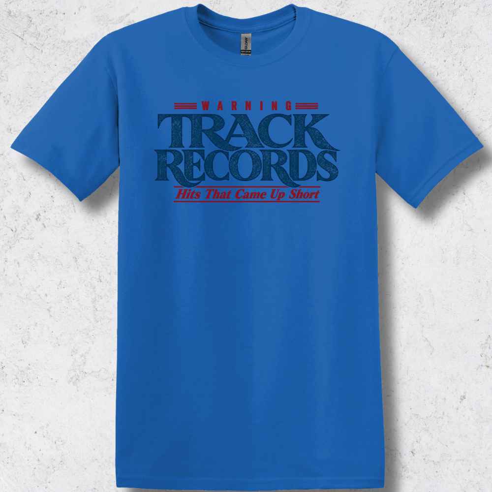 Warning Track Records T-Shirt
