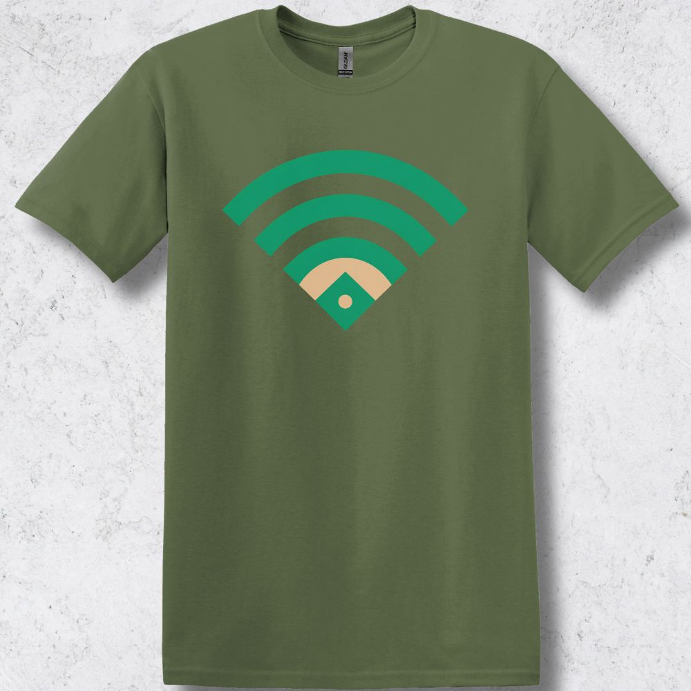 Baseball Wi-Fi T-Shirt