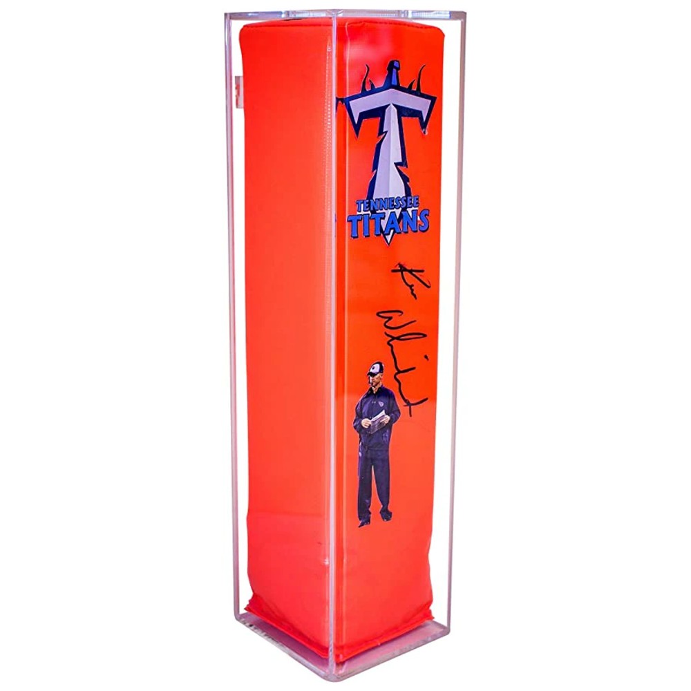 Acrylic Football End Zone Pylon Display Case