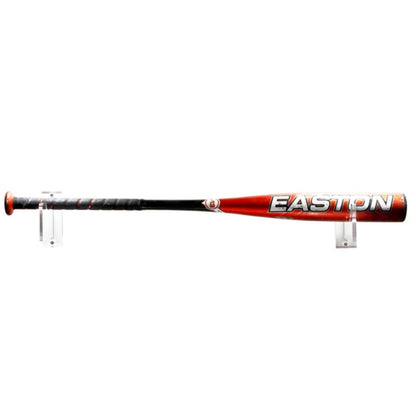 Acrylic Baseball Bat Display Horizontal Wall Mounts Brackets