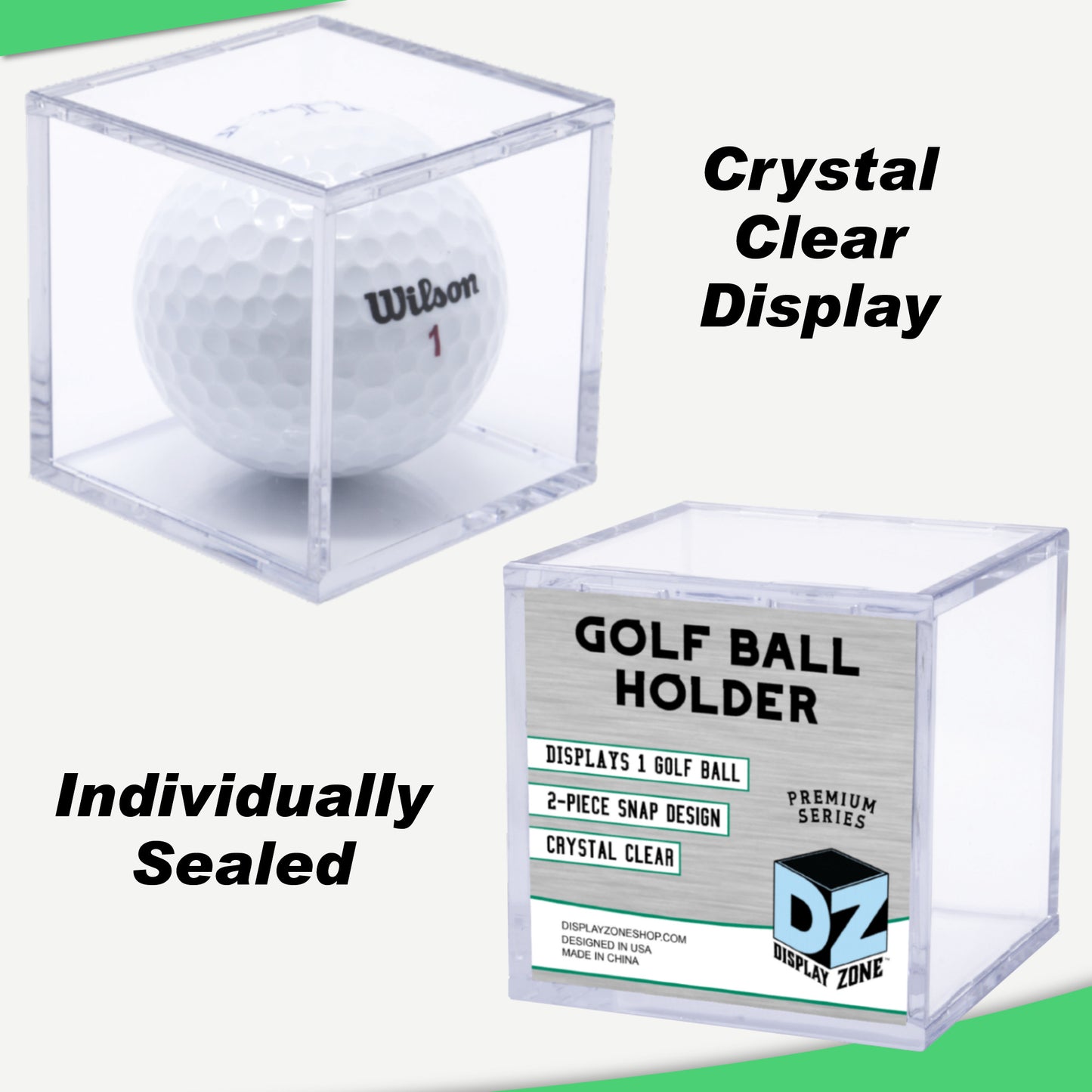 Display Zone Golf Ball Case (Box 12) - Display Zone