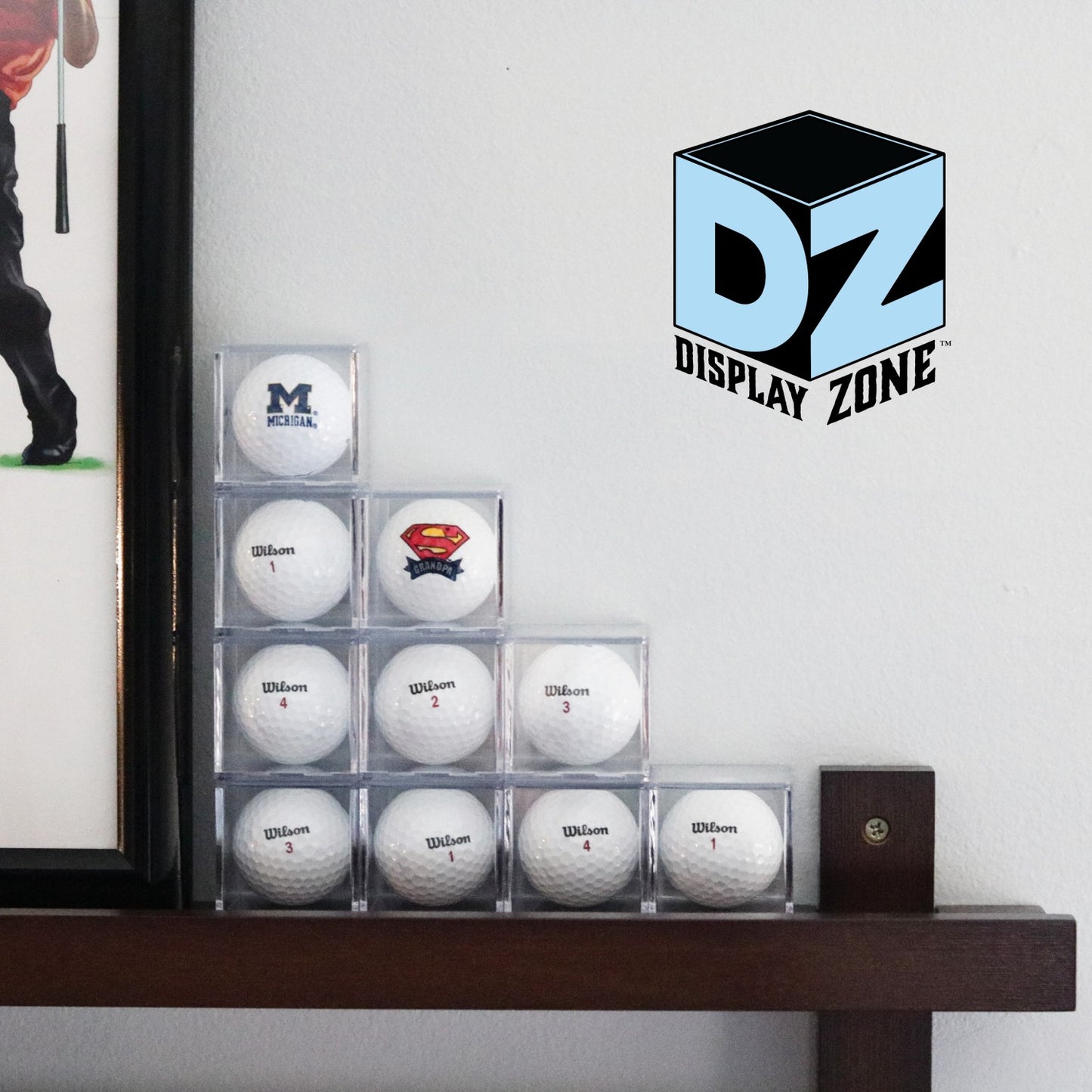 Display Zone Golf Ball Case (Box 12) - Display Zone