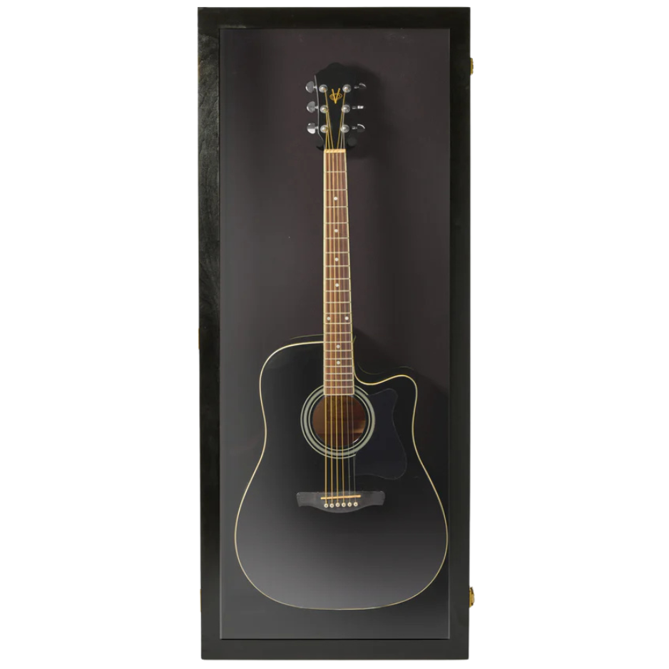 Acoustic Guitar Display Case UV Protection Made in USA