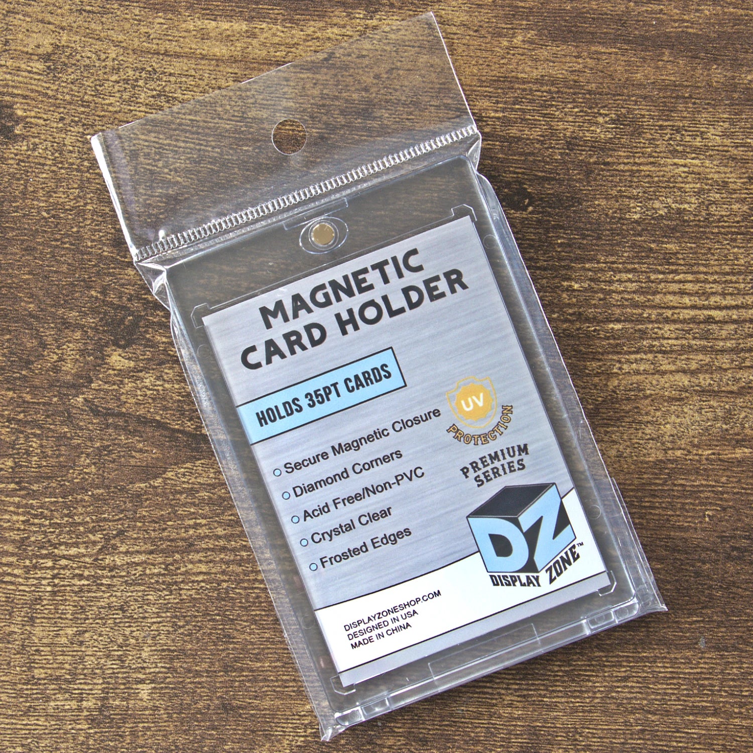 Magnet Display Card Premium 35pt Magnetic Trading Card Holder One-Touch - Display Zone