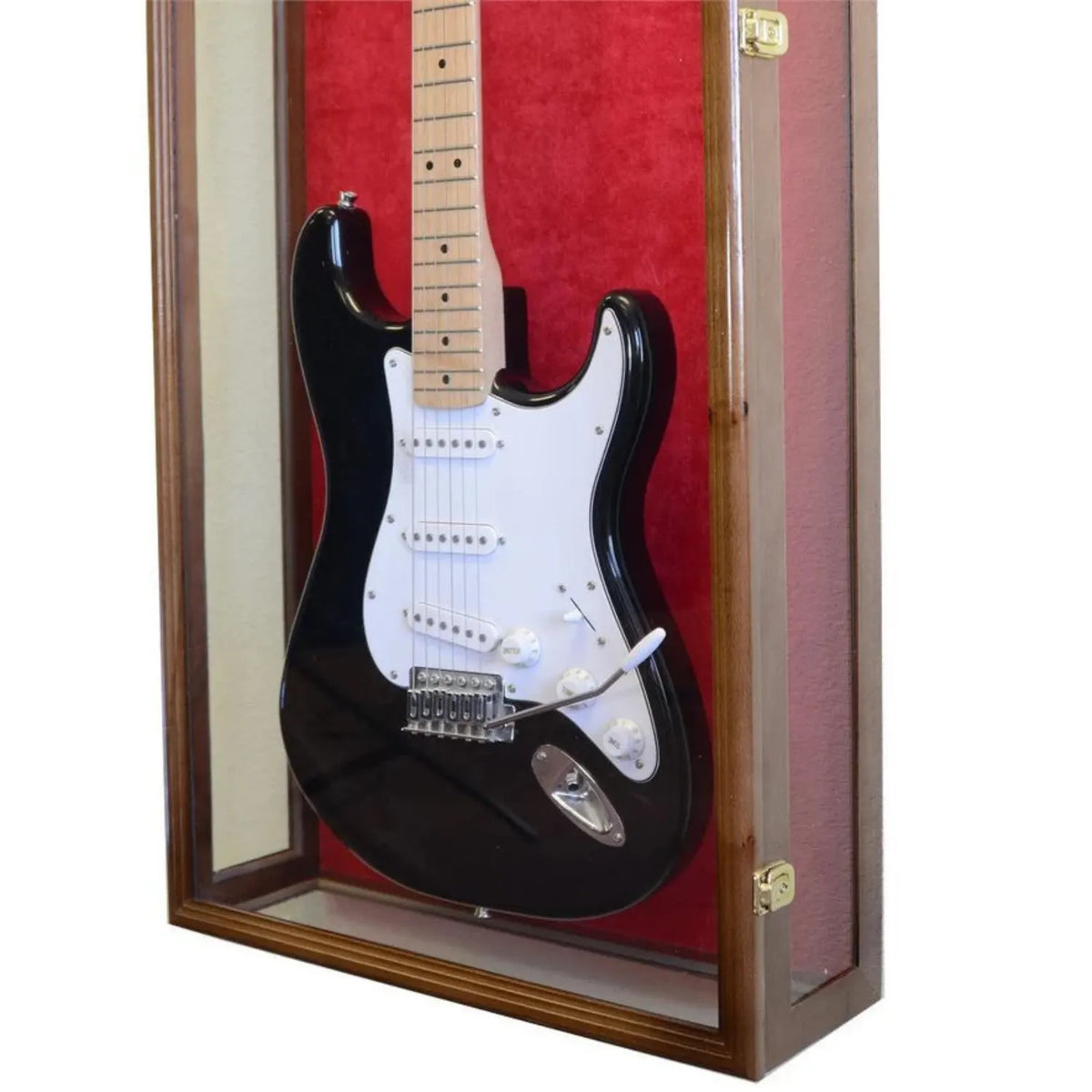 Clear Viewing Guitar Display Case Cabinet (for Electric or Acoustic)