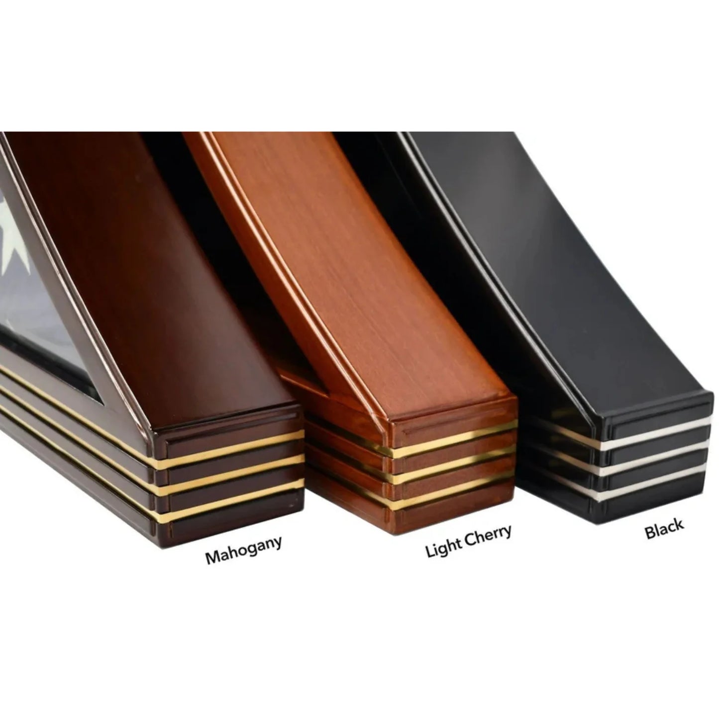 Chevron Flag Display Case Glass Tabletop Cabinet for 5'x9.5' Flag