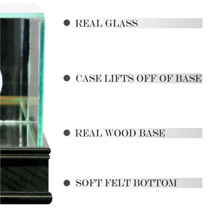 Real Glass Tabletop Flag Display Case for 5'x9.5' Flag
