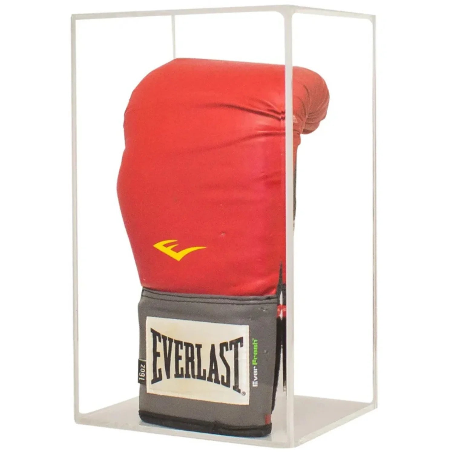 Acrylic Boxing Glove Display Case with Sliding Back