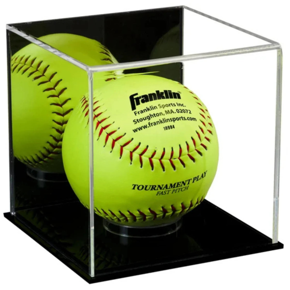Acrylic Softball Display Case Holder