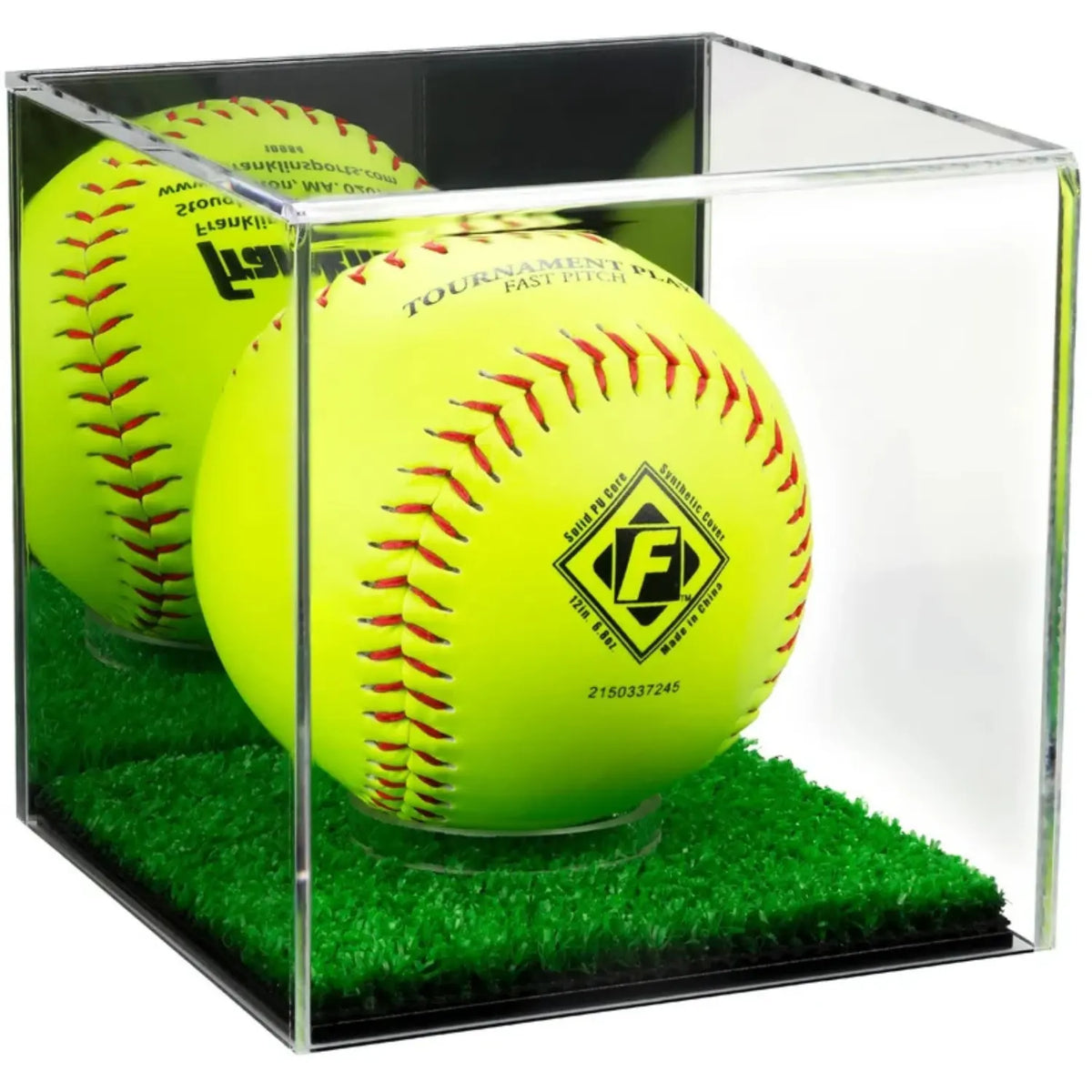 Acrylic Softball Display Case Holder