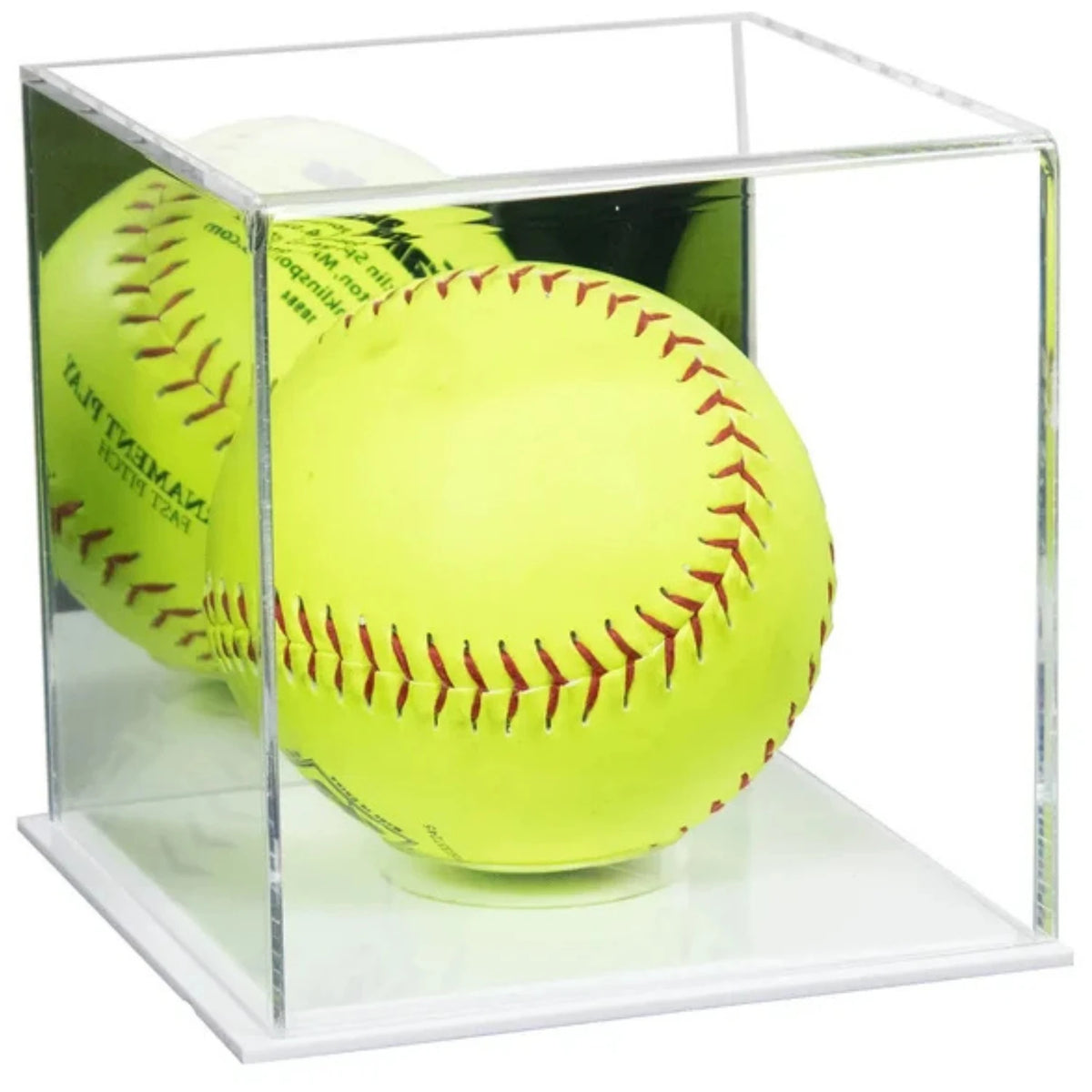 Acrylic Softball Display Case Holder
