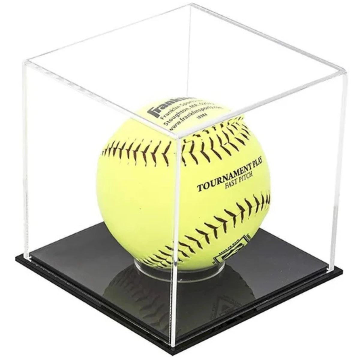 Acrylic Softball Display Case Holder