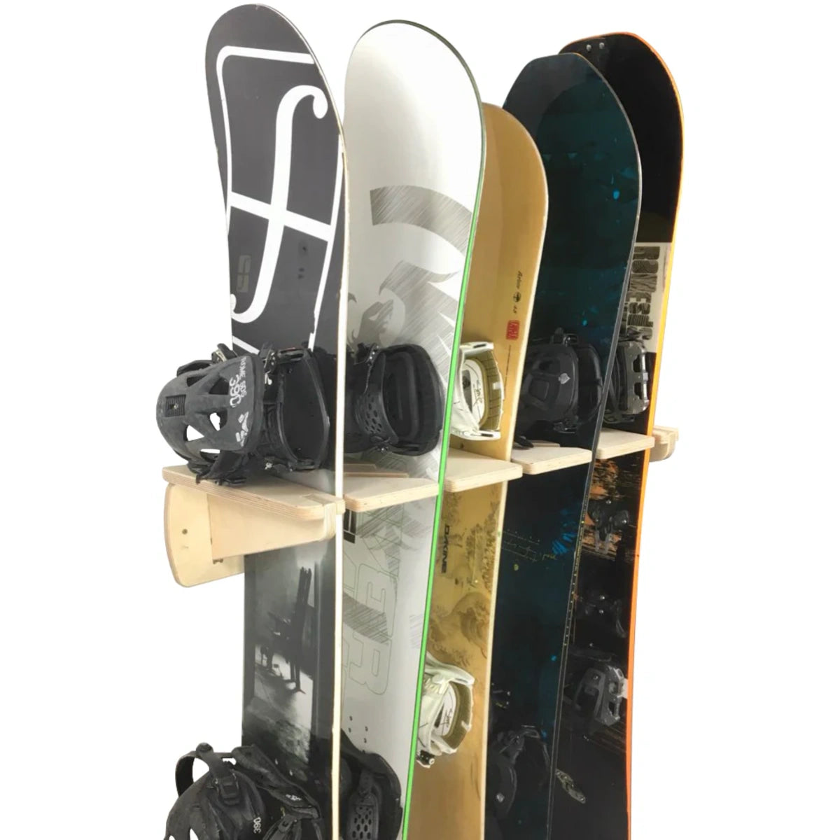 Snowboard Ski Wall Storage Rack Display Vertical