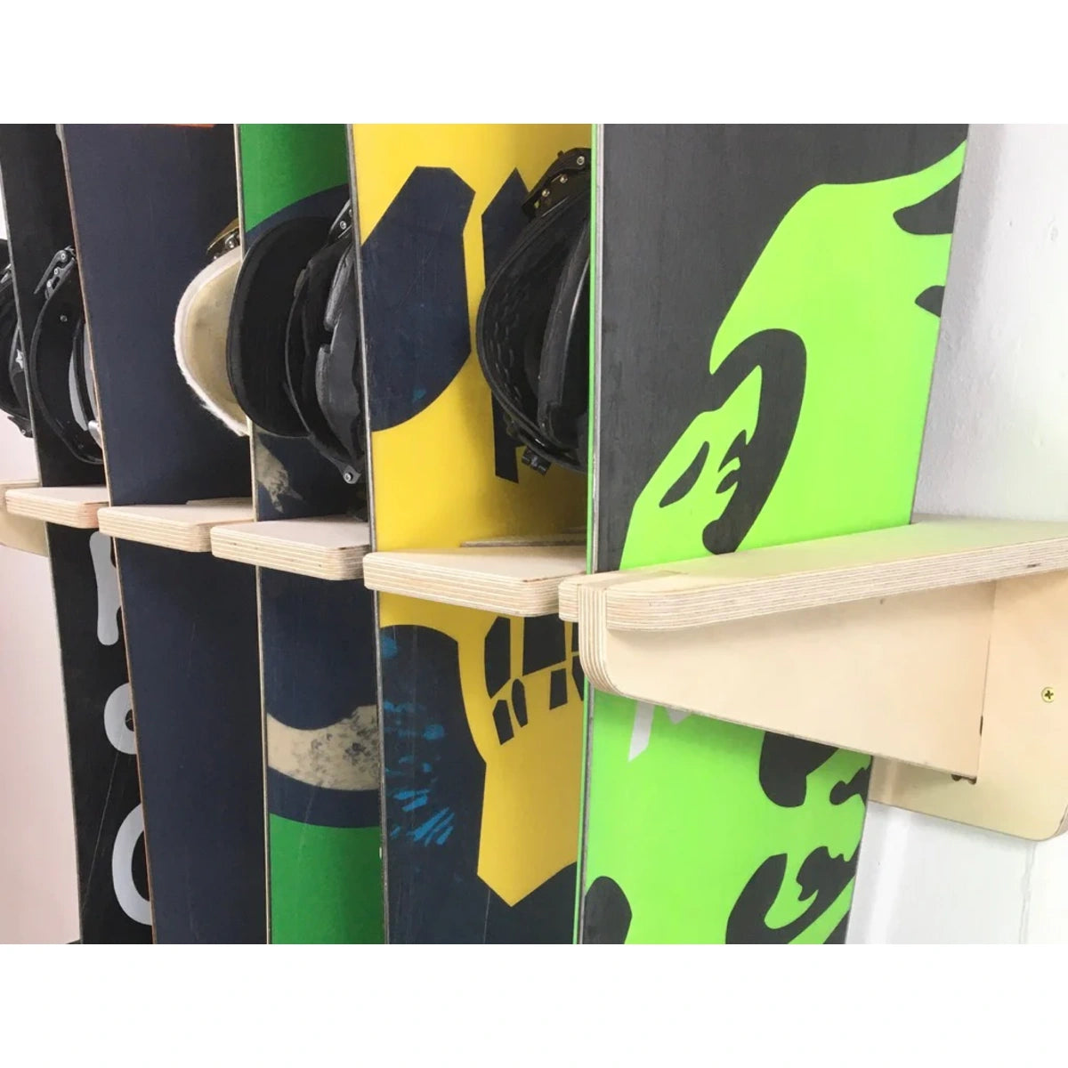 Snowboard Ski Wall Storage Rack Display Vertical