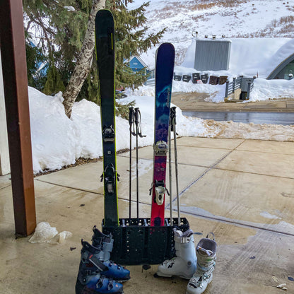Ski Storage Rack (Holds 4 Pairs of Skis)
