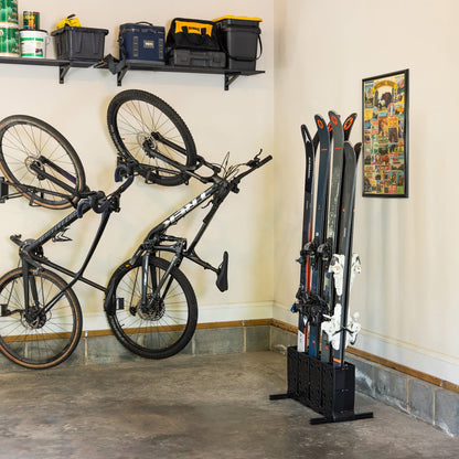 Ski Storage Rack (Holds 4 Pairs of Skis)